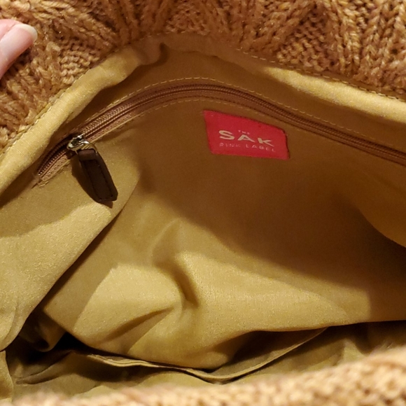 Leather and Knit bag - Picture 4 of 5
